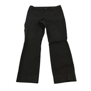 AYR Pants Womens 29 Black Stretch Chino Dress Work Trousers Cotton Blend